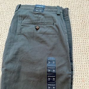 New with tags J Crew Straight Flex Chino